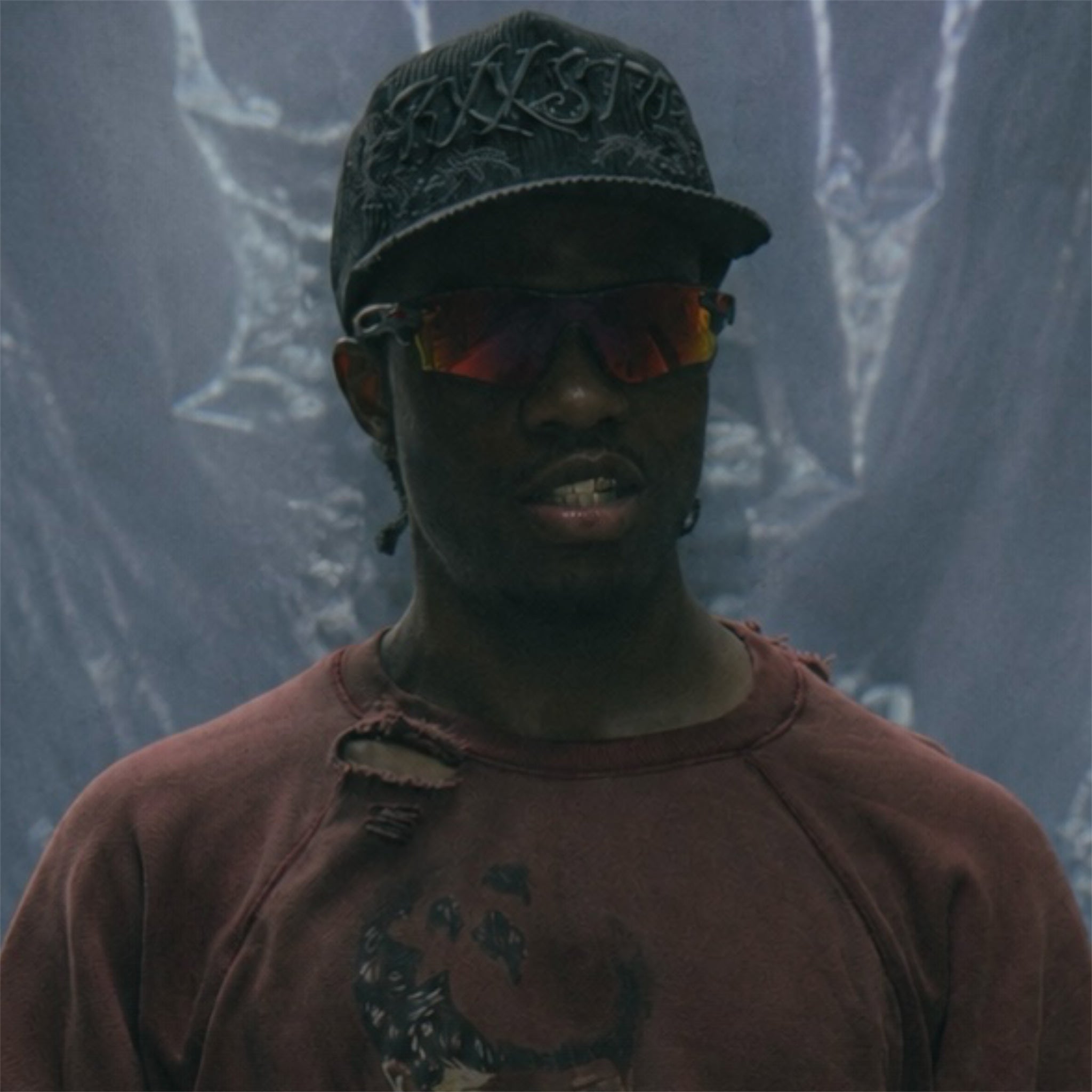 "RAZOR CAP" [BLACK LAVA]